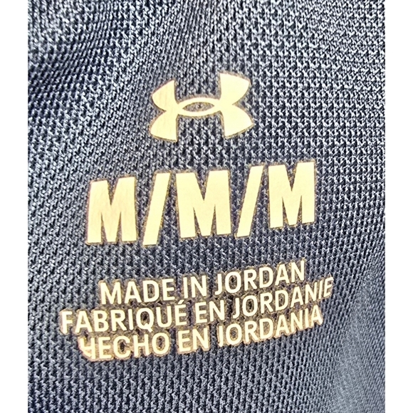 Women’s Under Armour Athletic Shorts Size Medium, Blue - Picture 7 of 8